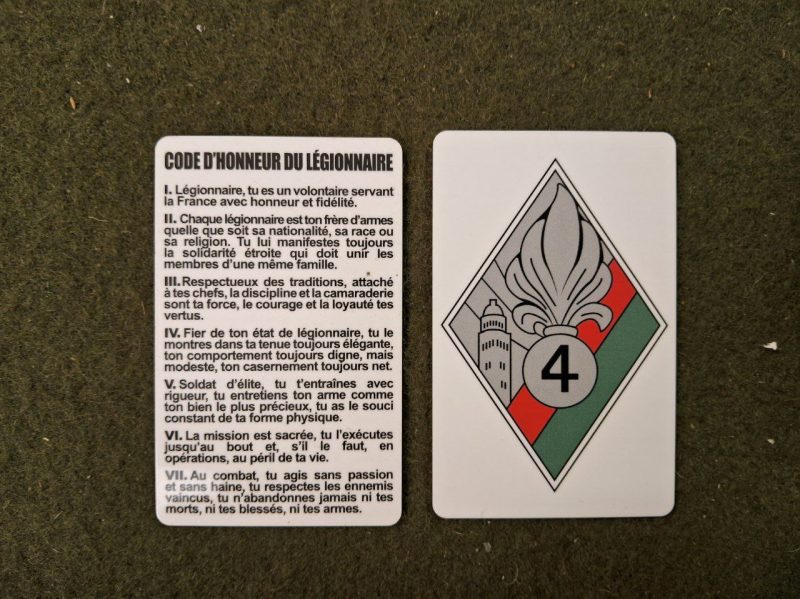 FRA - Código de Honra do Legionário 4oREI