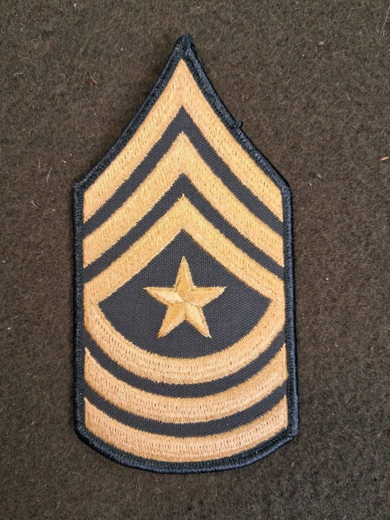 USA - Bordado Patente Sergeant Major - Image 2