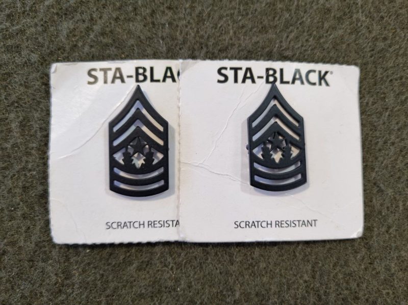USA - Badge Patente Command Sergeant Major of the Army Subdued