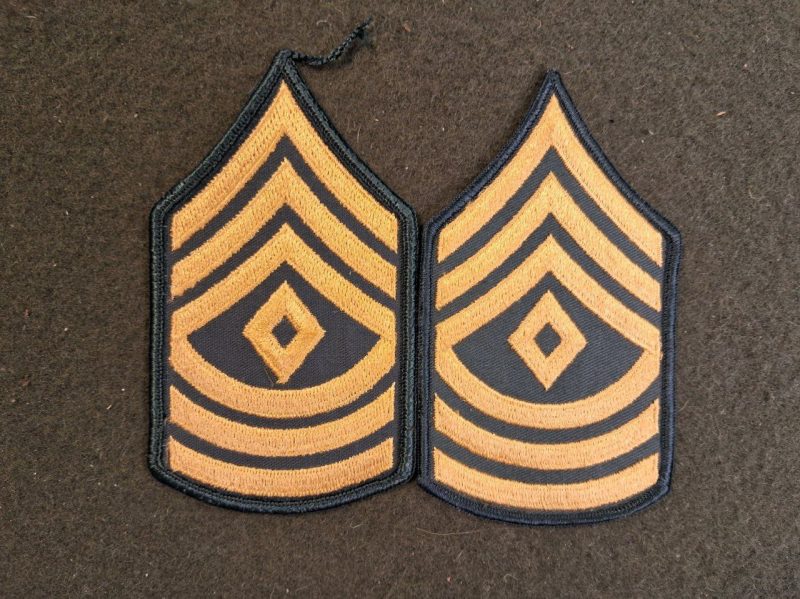 USA - Bordado Patente First Sergeant