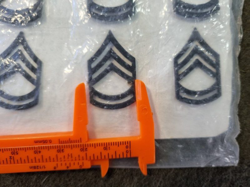 USA - Cartela de Pins de Sargento - Image 4