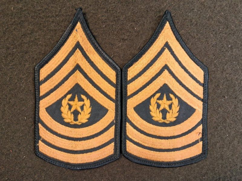 USA - Bordado Patente Command Sergeant Major