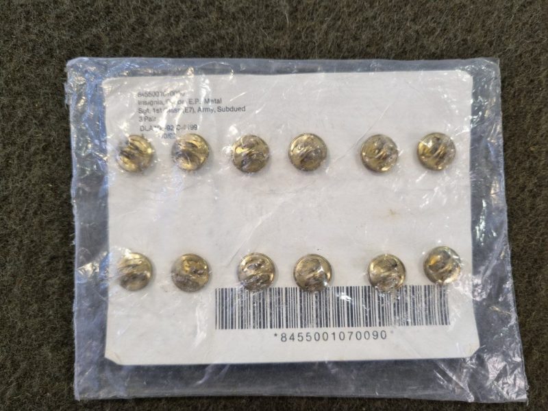USA - Cartela de Pins de Sargento - Image 2