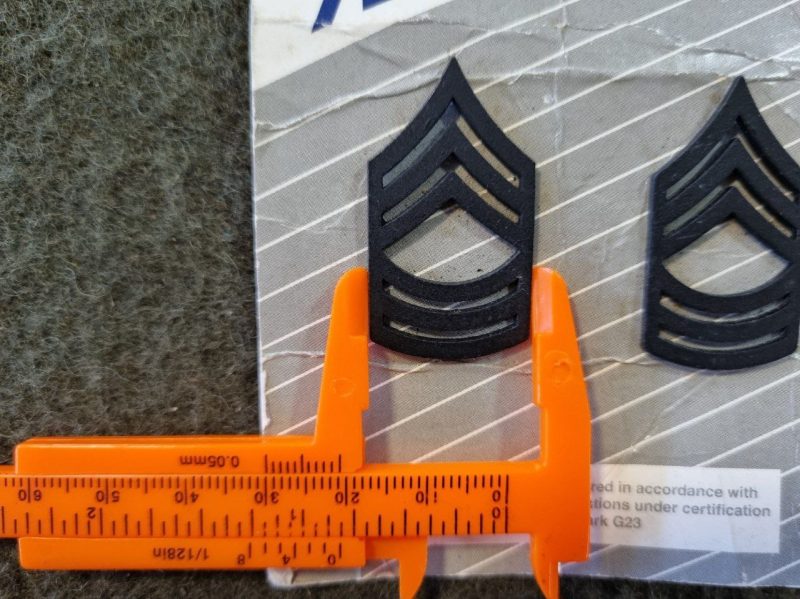 USA - Badge Patente Master Sergeant Subdued - Image 3