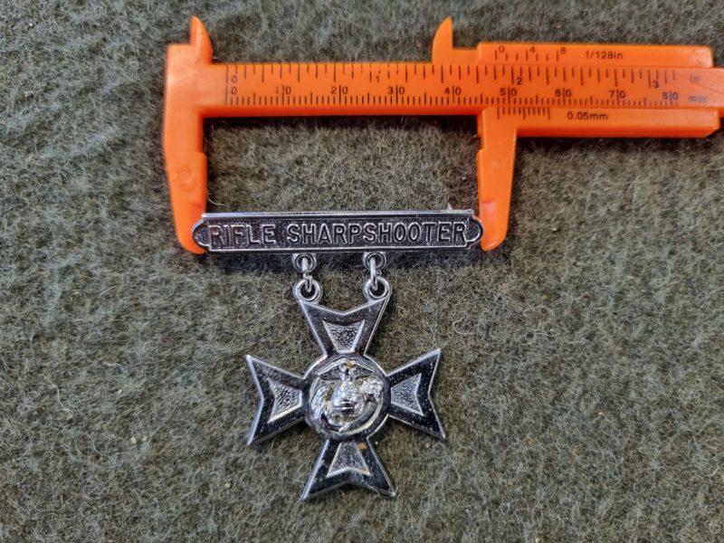USA - USMC Rifle Sharpshooter Badge - Image 3