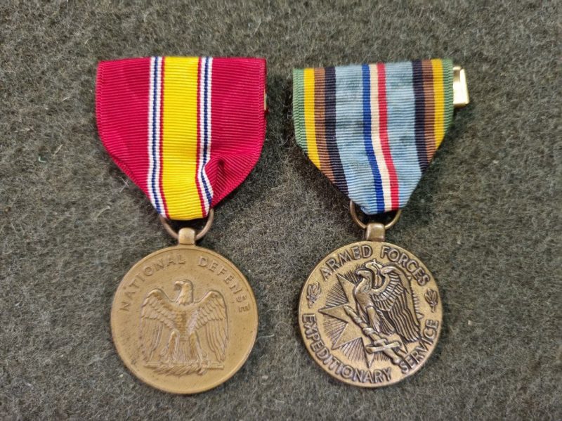USA - Set Medalhas de Serviço