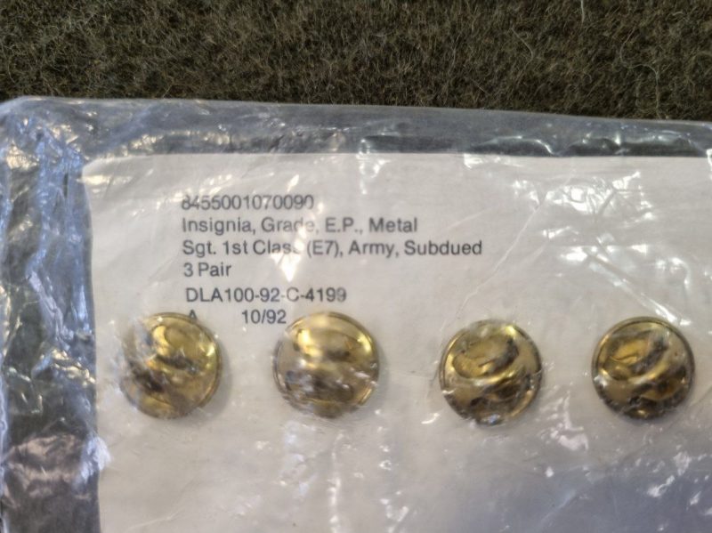 USA - Cartela de Pins de Sargento - Image 3