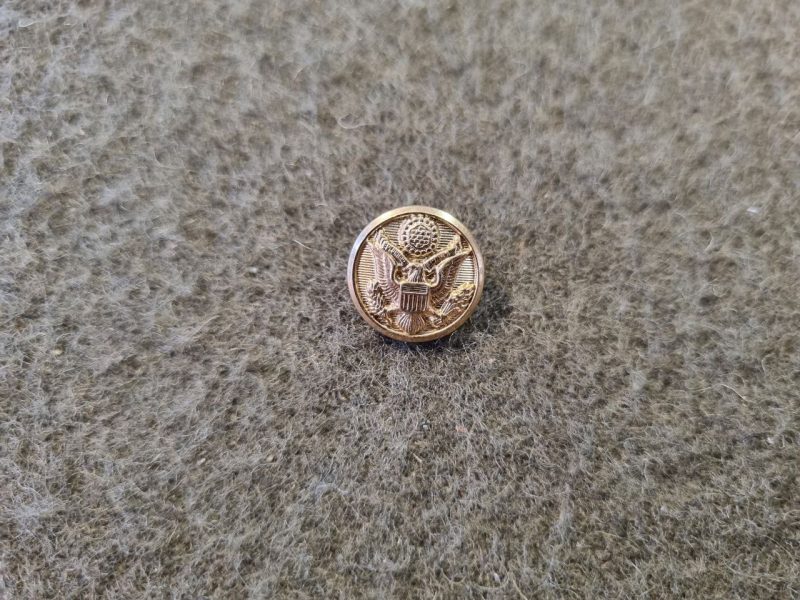 USA - Mini Botão Army Blazer Brilhante