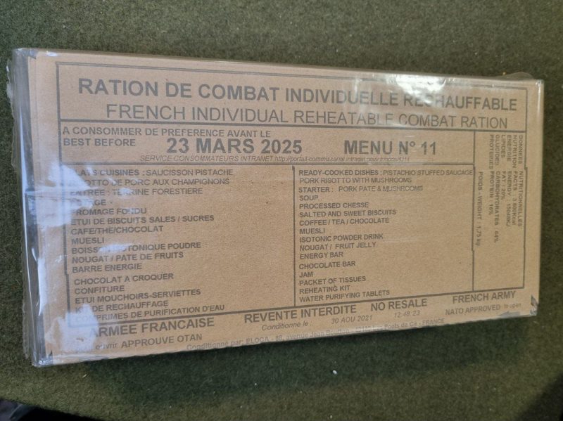 FRA - Ração RCIR Menu 11