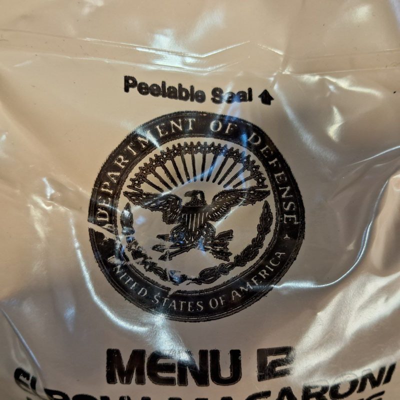 USA - MRE Menu 12 - Image 2