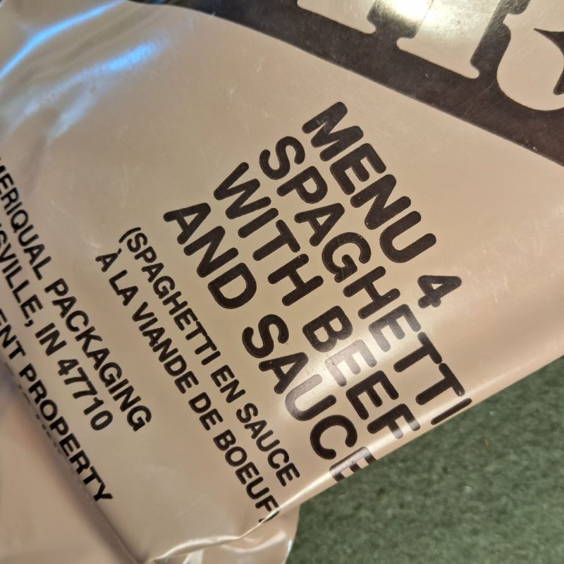 USA - MRE Menu 4 - Image 3