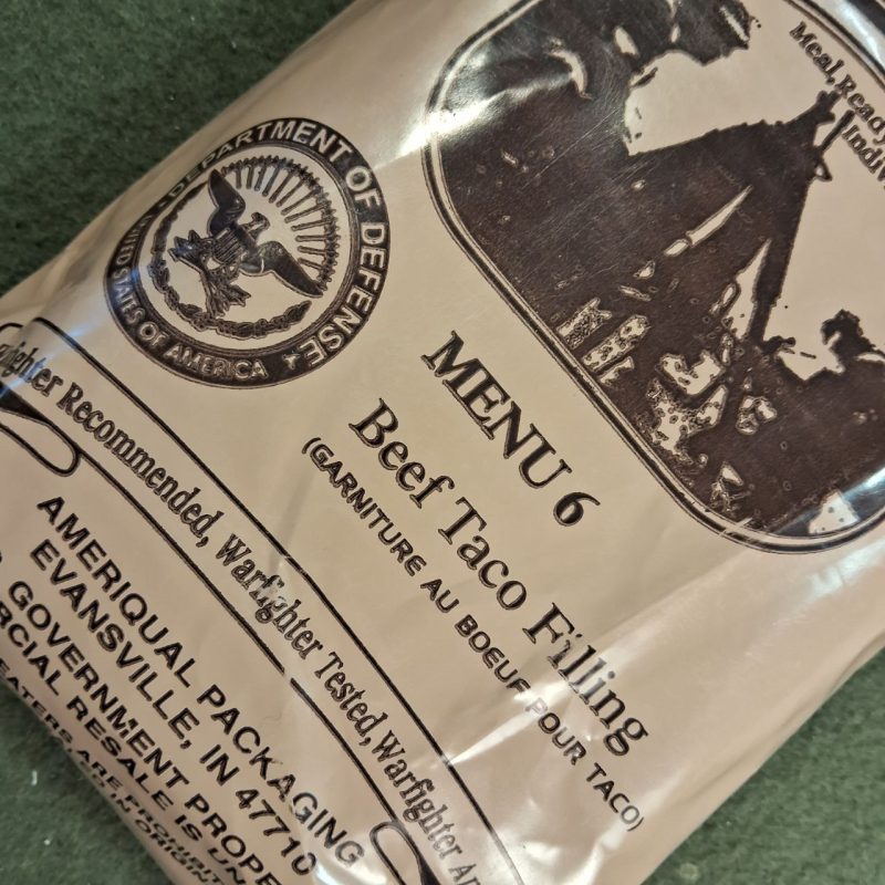 USA - MRE Menu 6 - Image 2