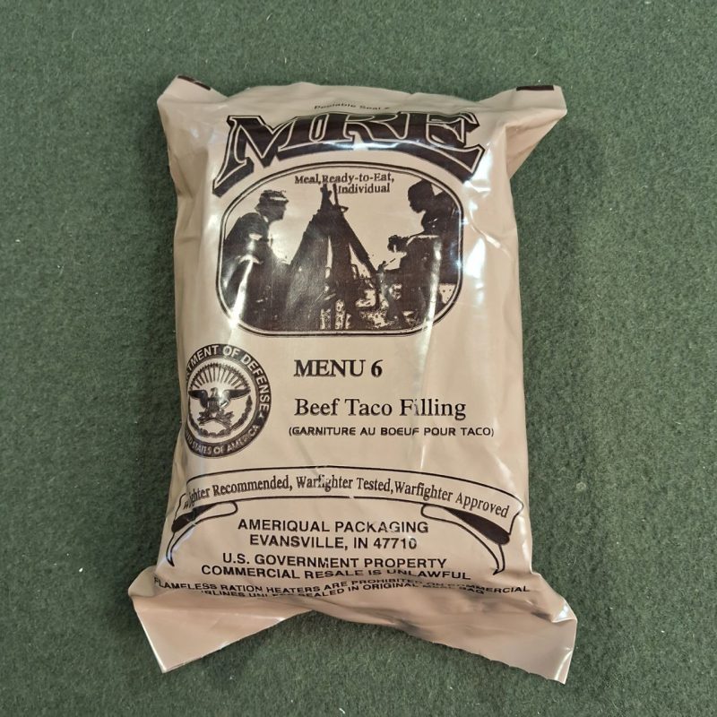 USA - MRE Menu 6