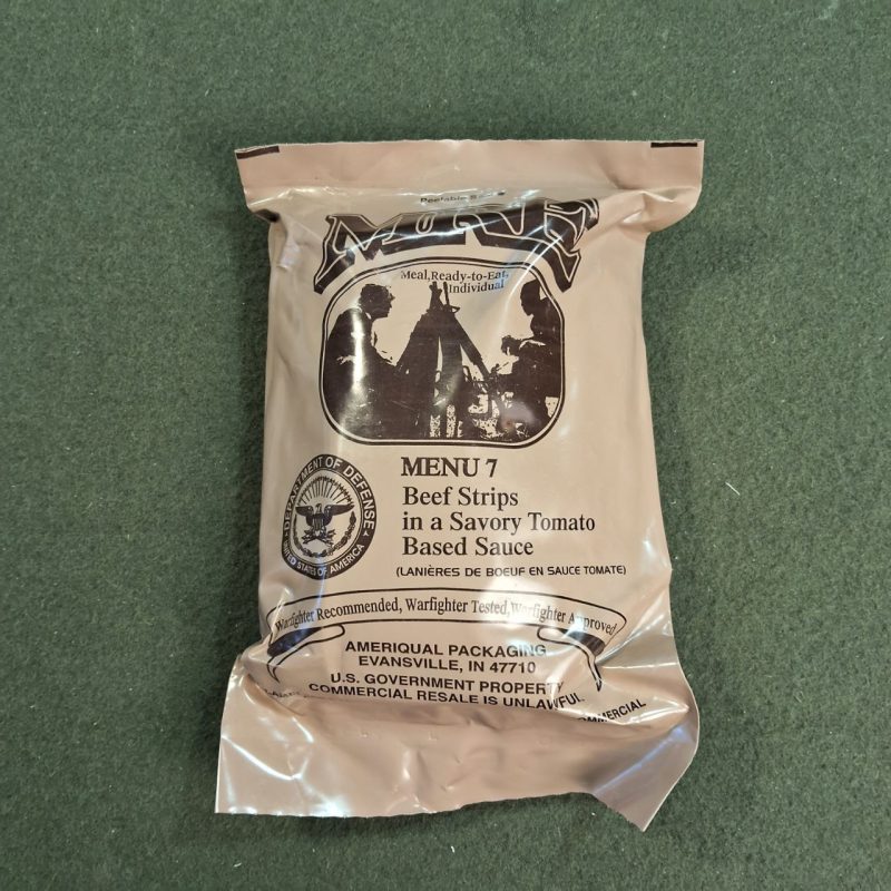 USA - MRE Menu 7