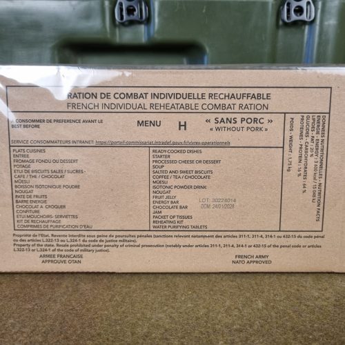 FRA - Ração RCIR Menu H (2028)