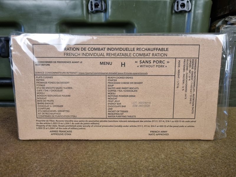 FRA - Ração RCIR Menu H (2028)