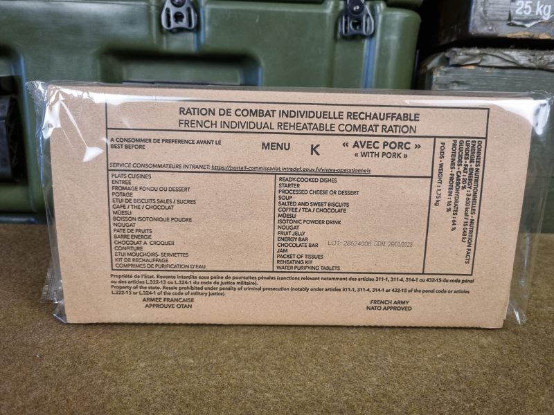 FRA - Ração RCIR Menu K (2028)