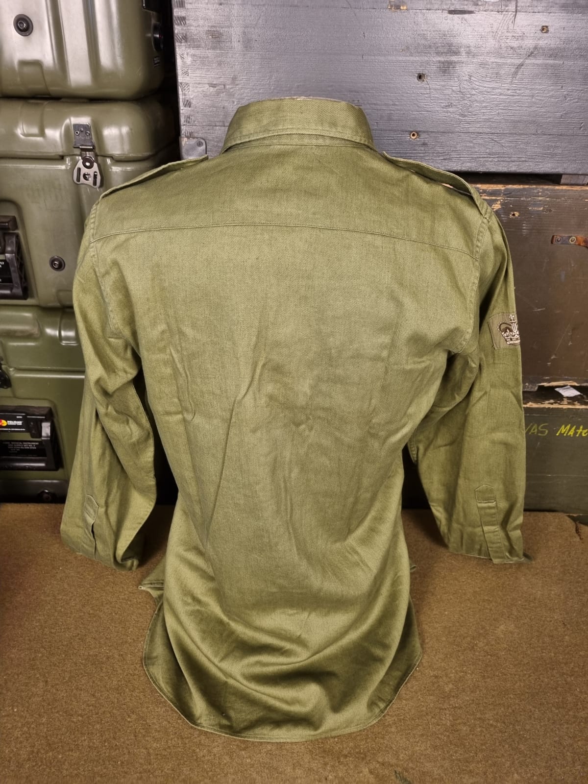 AUS CAMISA VERDE AUSTRALIANA VINTAGE 1963 - Imagem 5