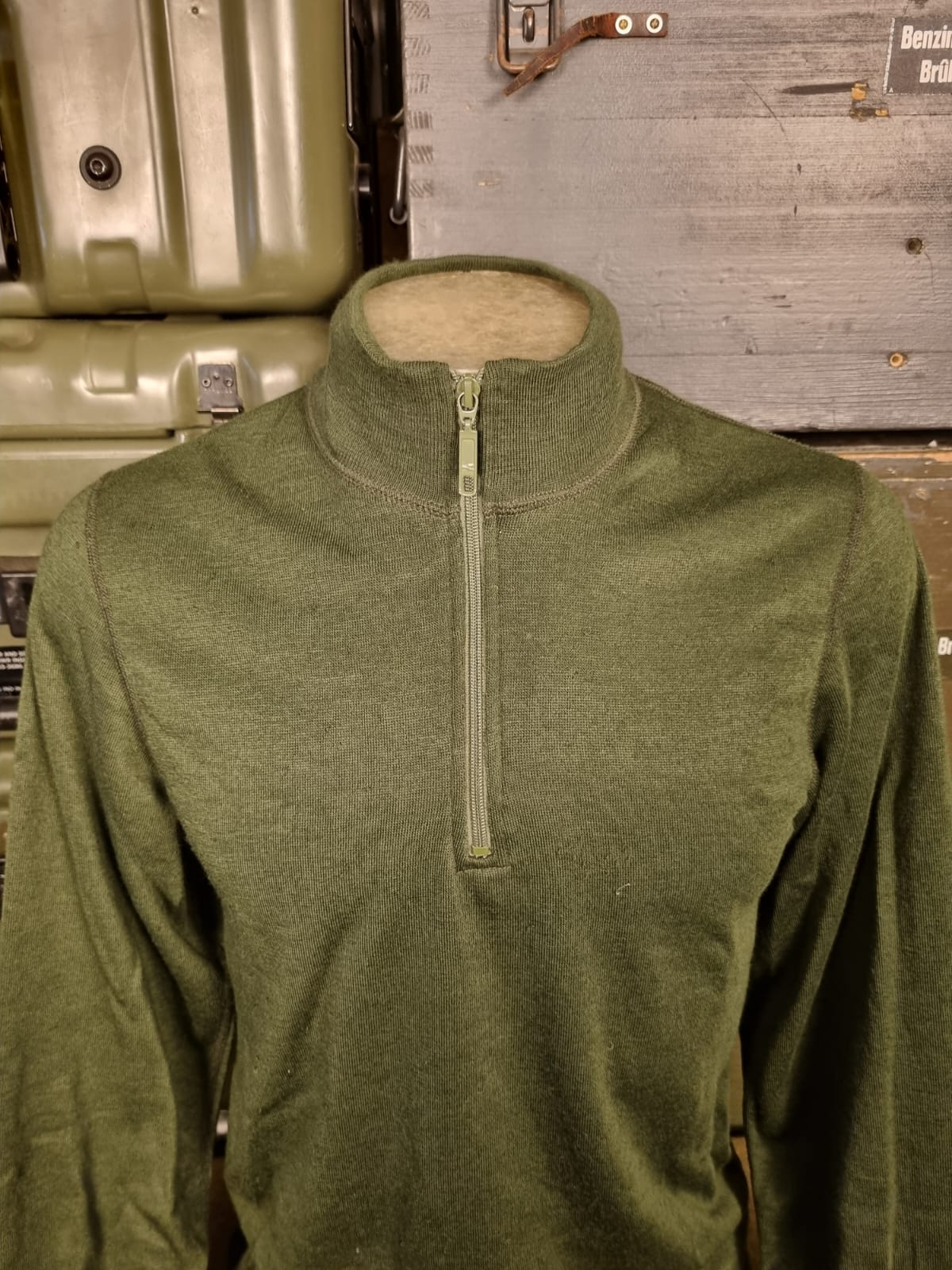 FRA MALHA DE LÃ LAYER DE AQUECIMENTO DE MONTANHA - Imagem 3