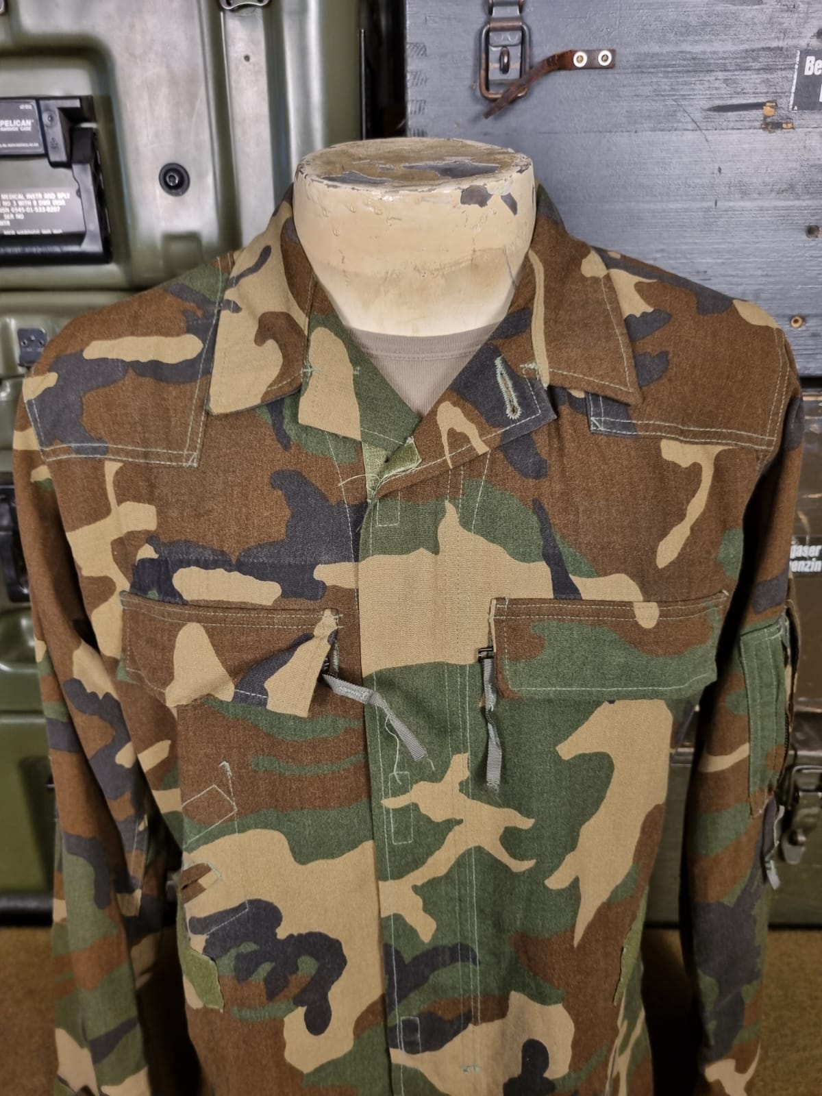 USA GANDOLA AVIAÇÃO EXÉRCITO AMERICANO PILOTO WOODLAND - Imagem 4