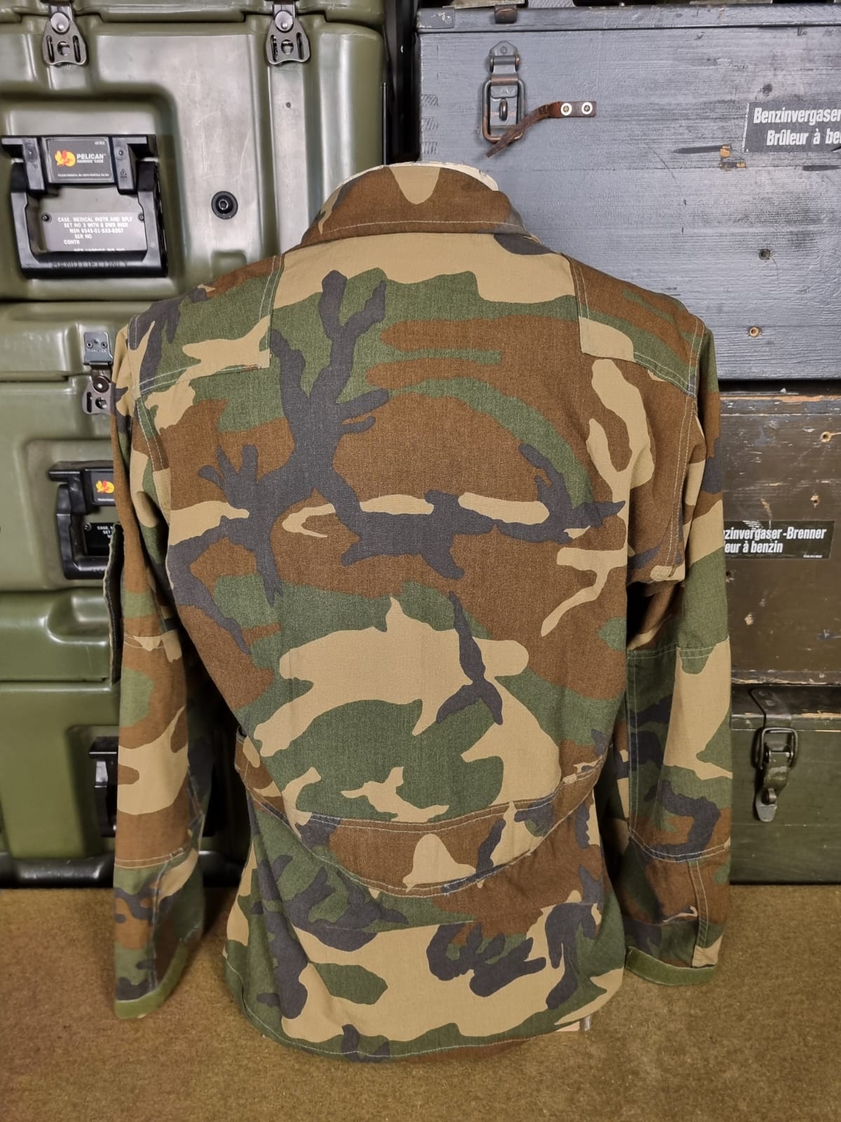 USA GANDOLA AVIAÇÃO EXÉRCITO AMERICANO PILOTO WOODLAND - Imagem 3