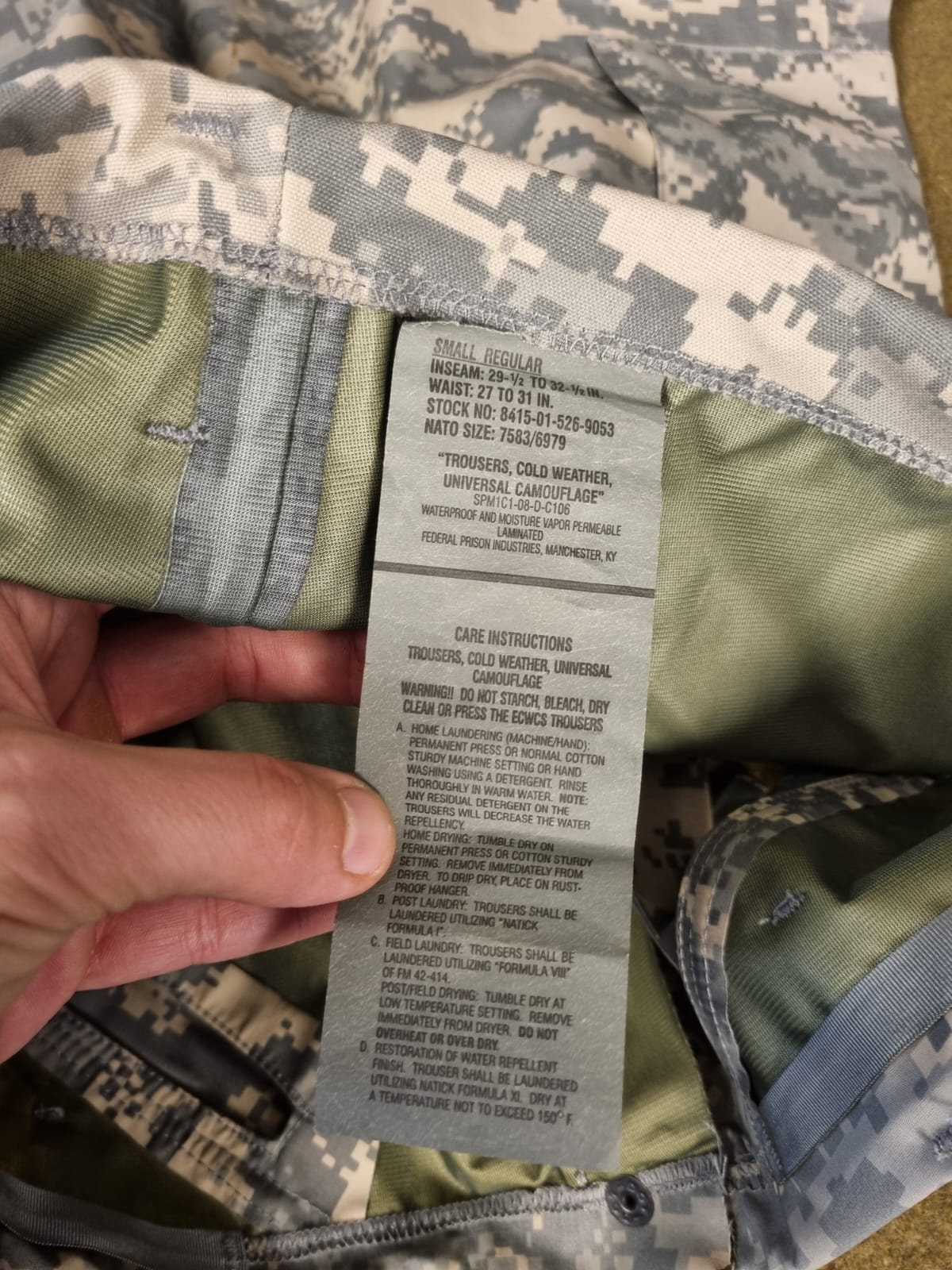 USA CALÇA GORE-TEX UCP IMPERMEÁVEL - Imagem 7