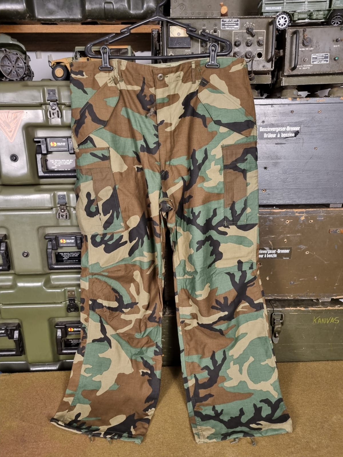 USA CALÇA DE INVERNO M65 WOODLAND