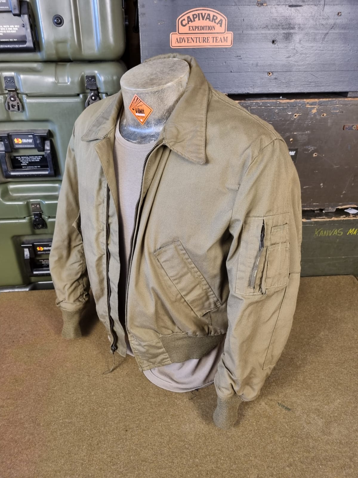 USA JAQUETA DE BLINDADOS L77 AMERICANO VINTAGE - Imagem 4