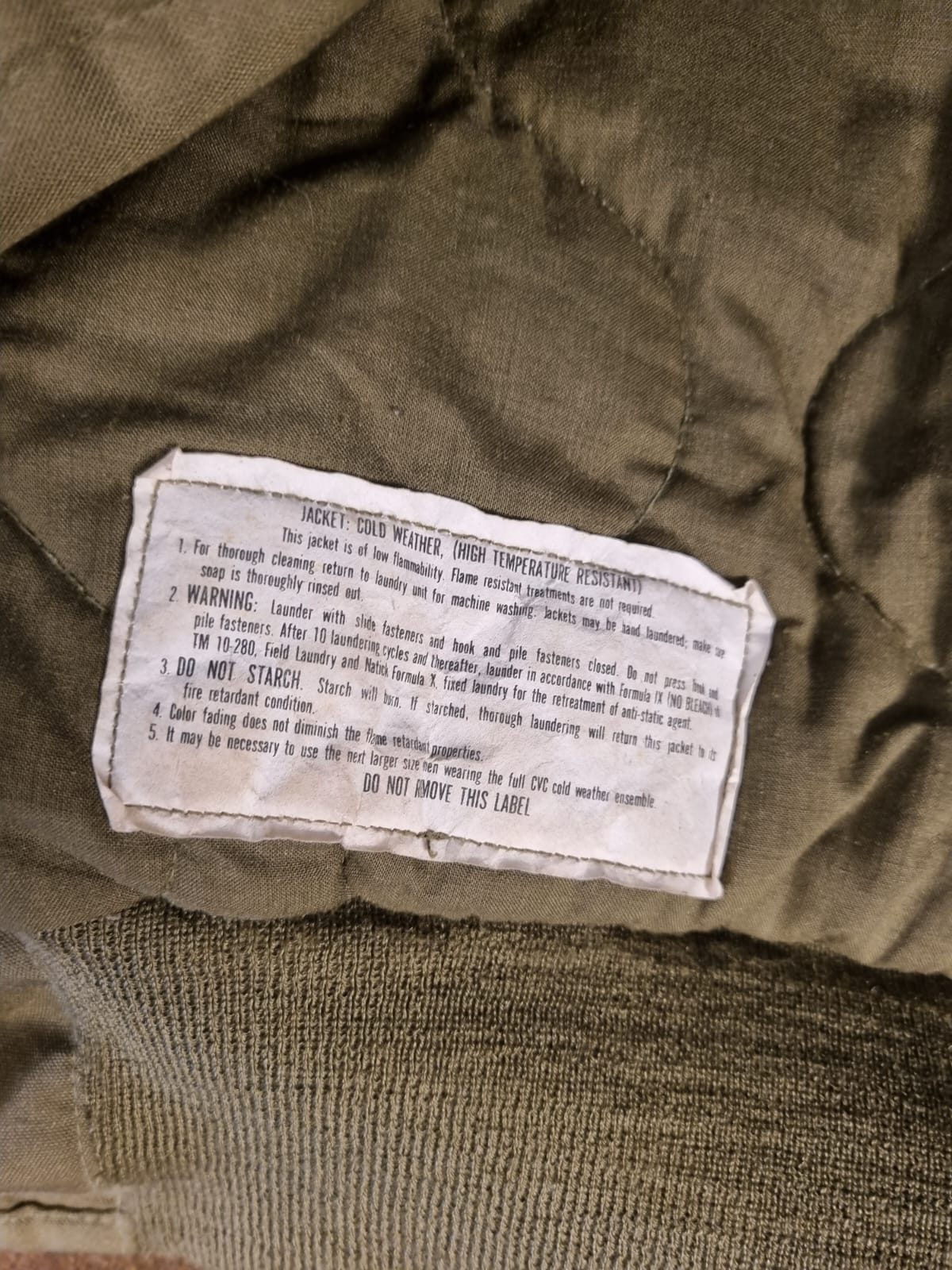 USA JAQUETA DE BLINDADOS L77 AMERICANO VINTAGE - Imagem 9