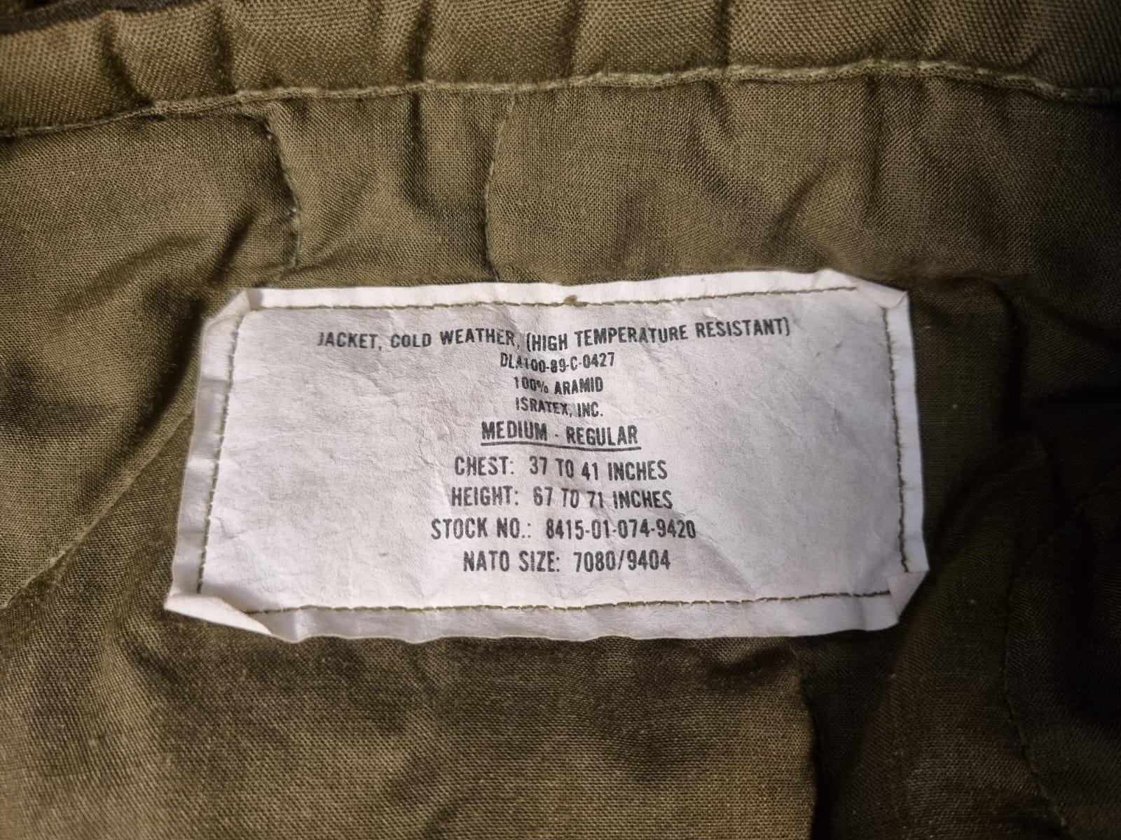 USA JAQUETA DE BLINDADOS L77 AMERICANO VINTAGE - Imagem 10