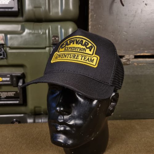 BONÉ CAPIVARA ADVENTURE TEAM PRETO