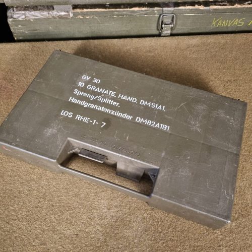 GER MALETA DE GRANADAS PLÁSTICA