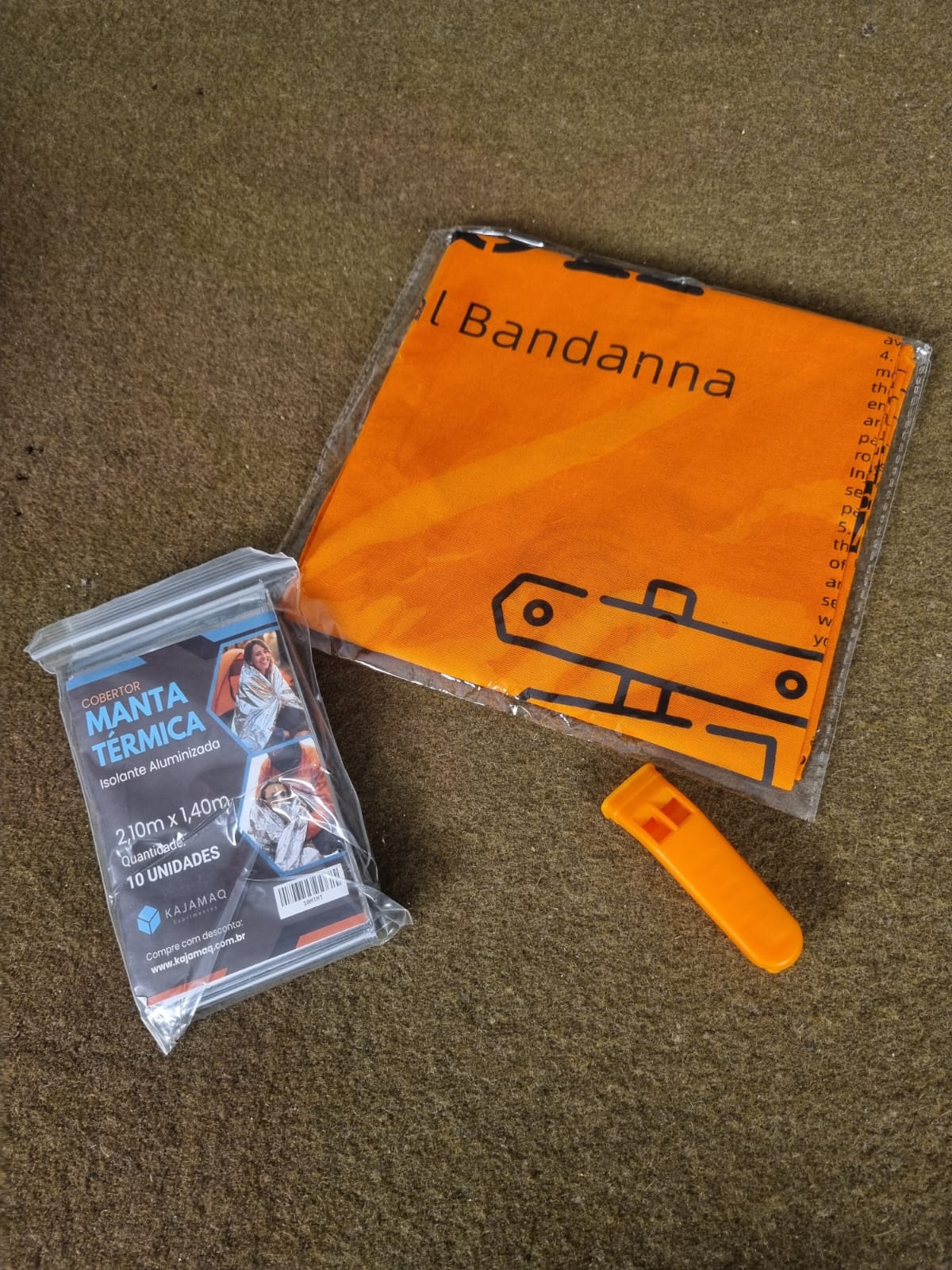 CAP KIT EMERGÊNCIA