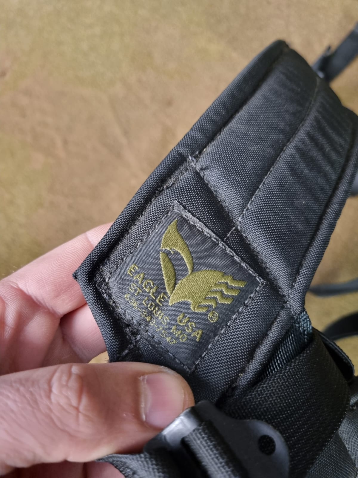 USA SUSPENSÓRIOS LCE EAGLE IND PRETO - Imagem 8