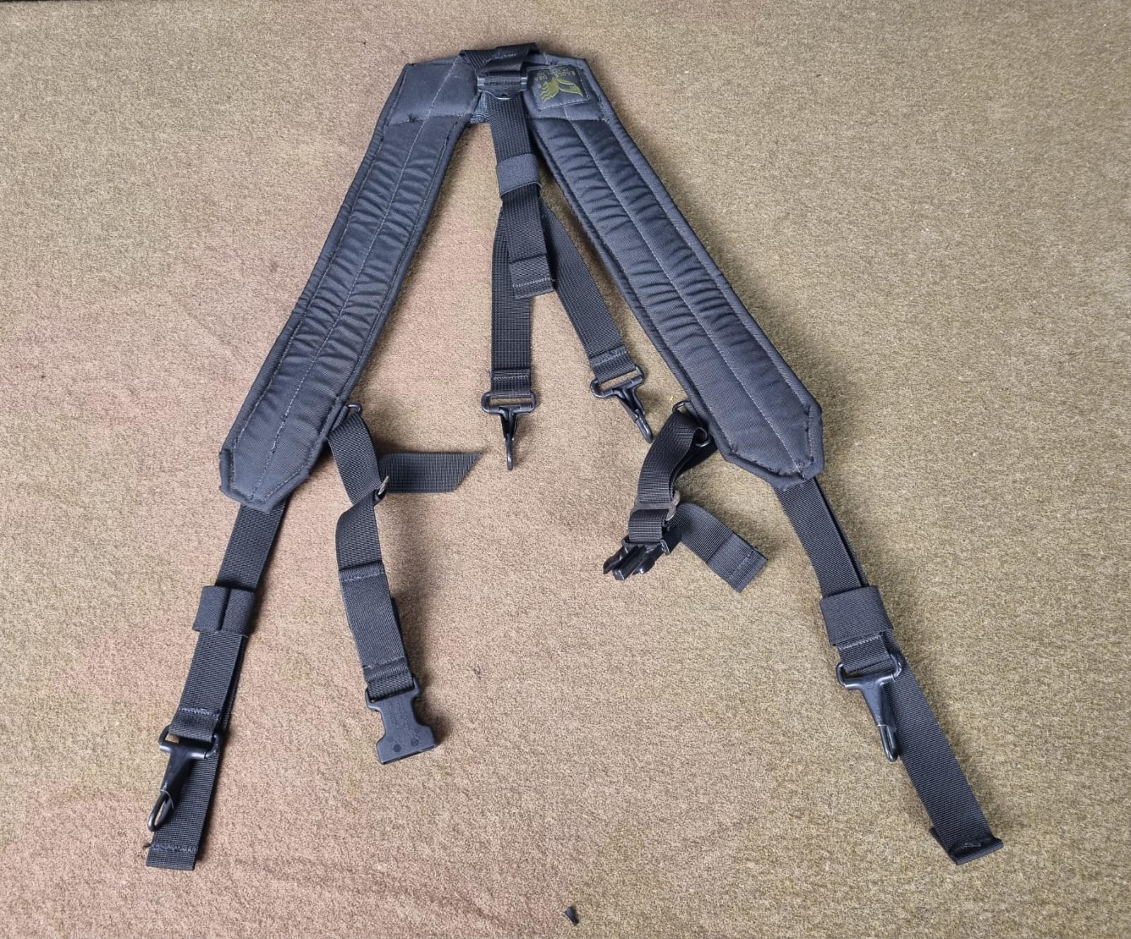 USA SUSPENSÓRIOS LCE EAGLE IND PRETO - Imagem 7