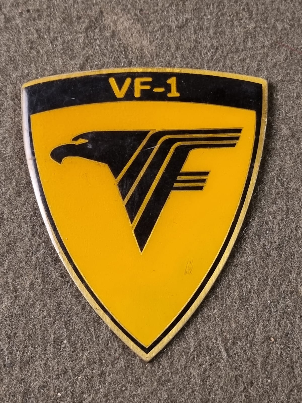 BRA PLACA DE METAL ESQUADRÃO VF1 - Imagem 5