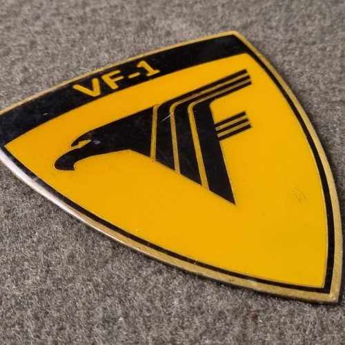 BRA PLACA DE METAL ESQUADRÃO VF1