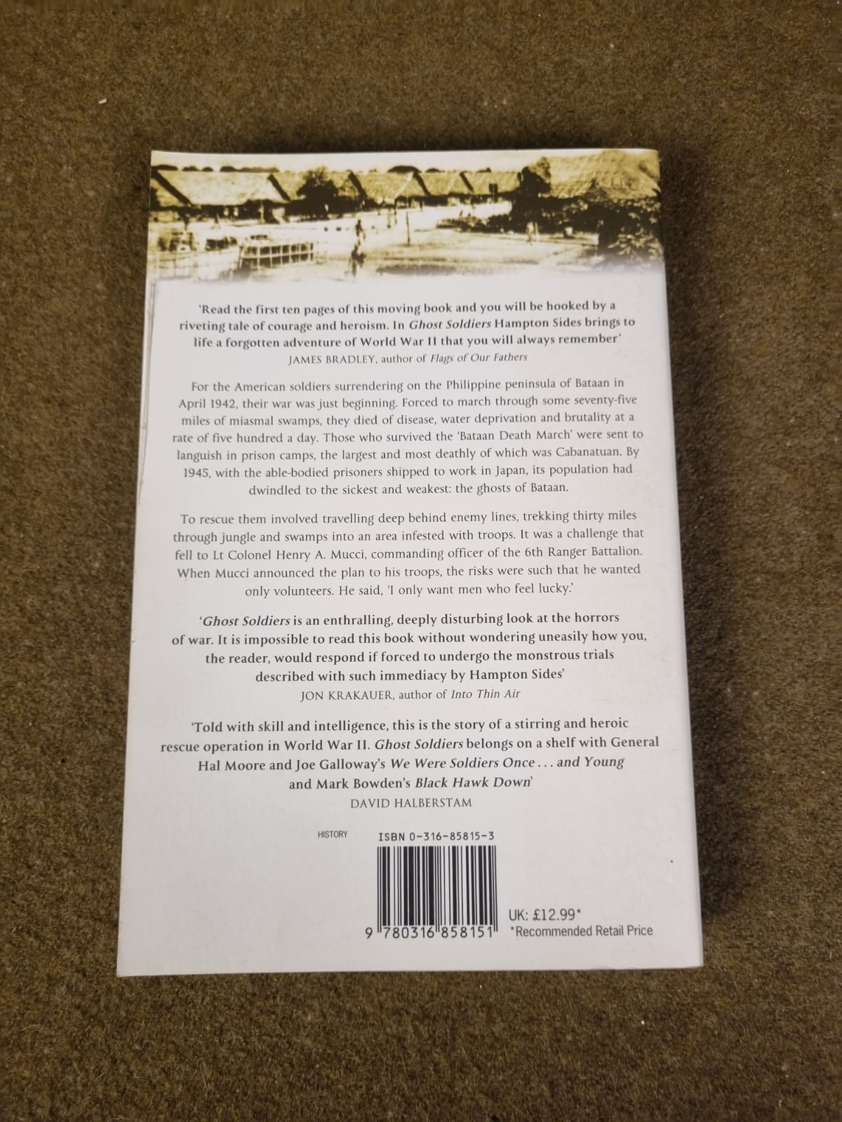 GBR LIVRO HAMPTON SIDES GHOST SOLDIERS - Imagem 6