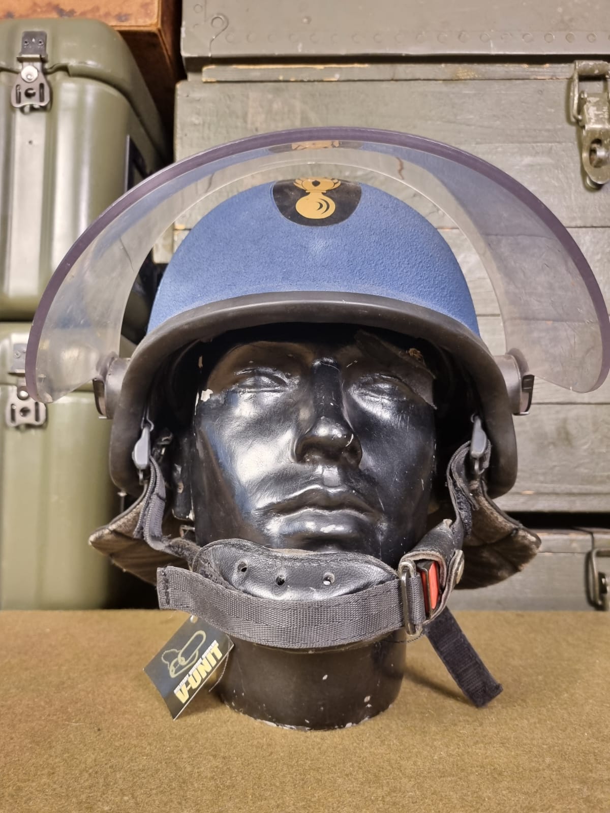FRA PASGT RIOT HELMET GENDARMERIE - Imagem 12