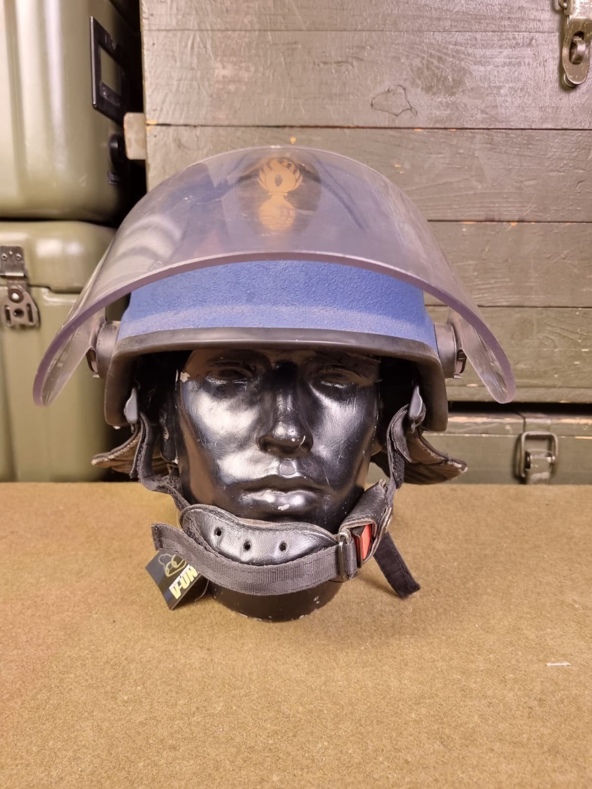 FRA PASGT RIOT HELMET GENDARMERIE - Imagem 10
