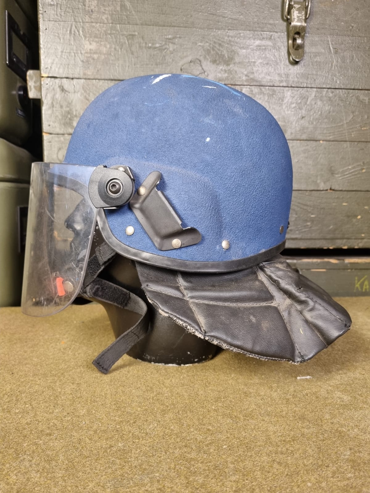 FRA PASGT RIOT HELMET GENDARMERIE - Imagem 9