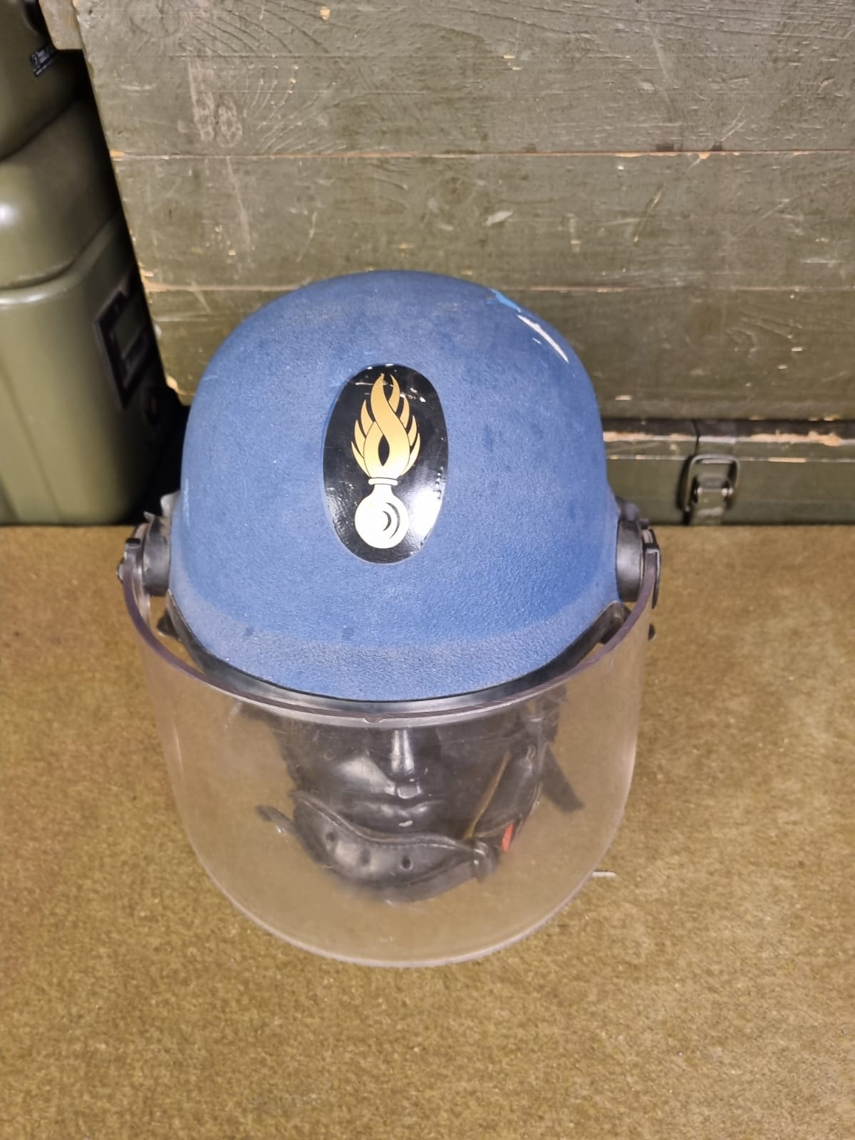 FRA PASGT RIOT HELMET GENDARMERIE - Imagem 3