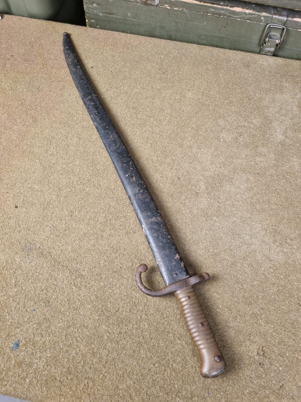 GER BAIONETA SABRE CHASSEPOT M1866 - Imagem 10