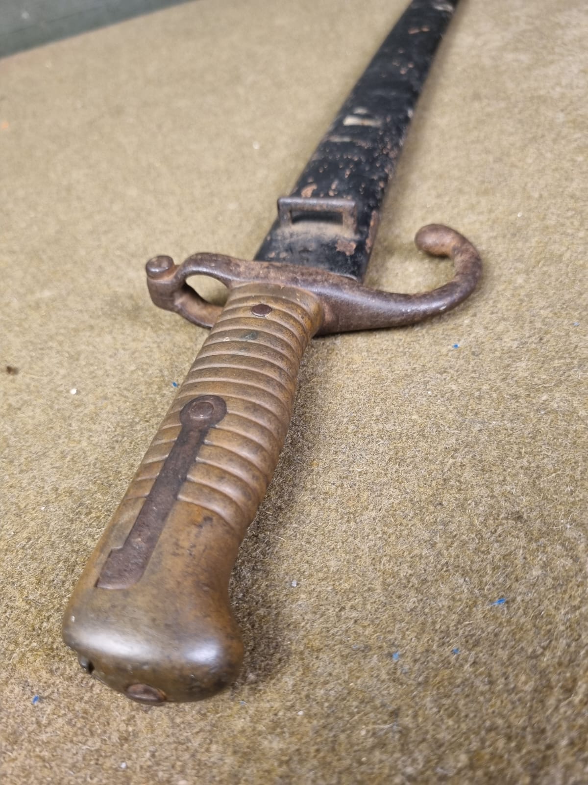 GER BAIONETA SABRE CHASSEPOT M1866 - Imagem 9