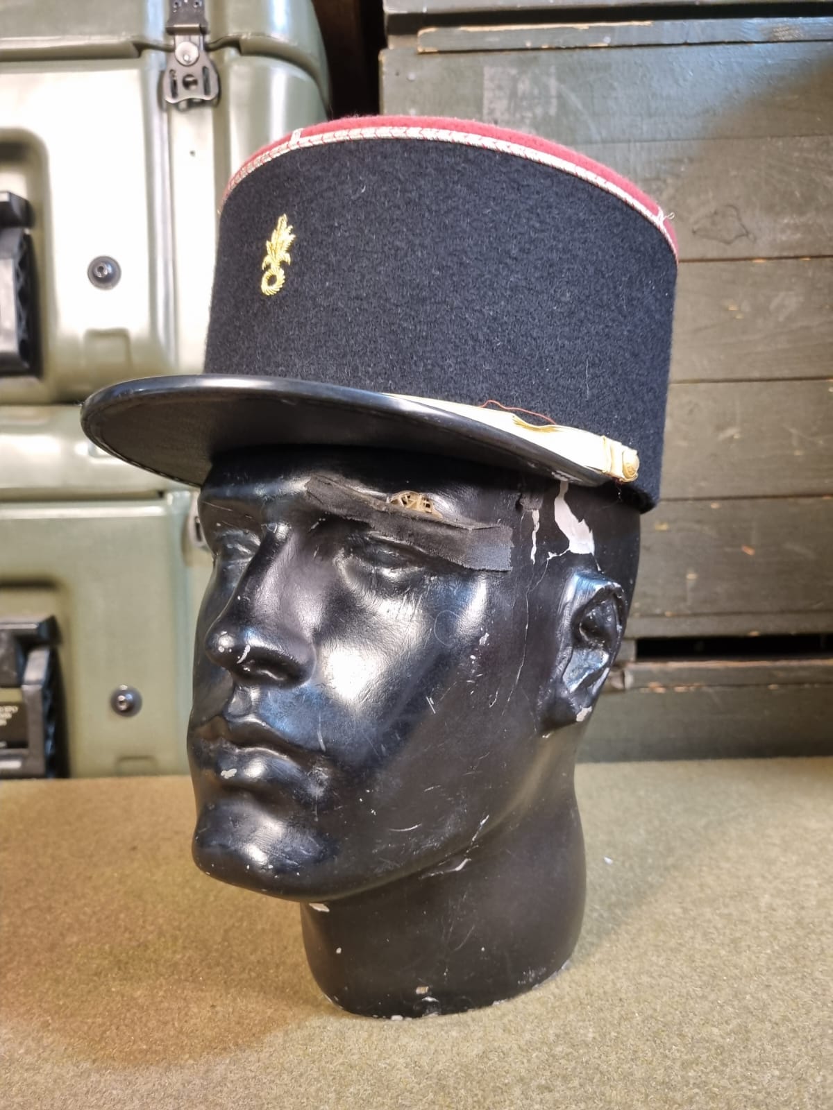 FRA - Kepi Noir Adjutant Infanterie