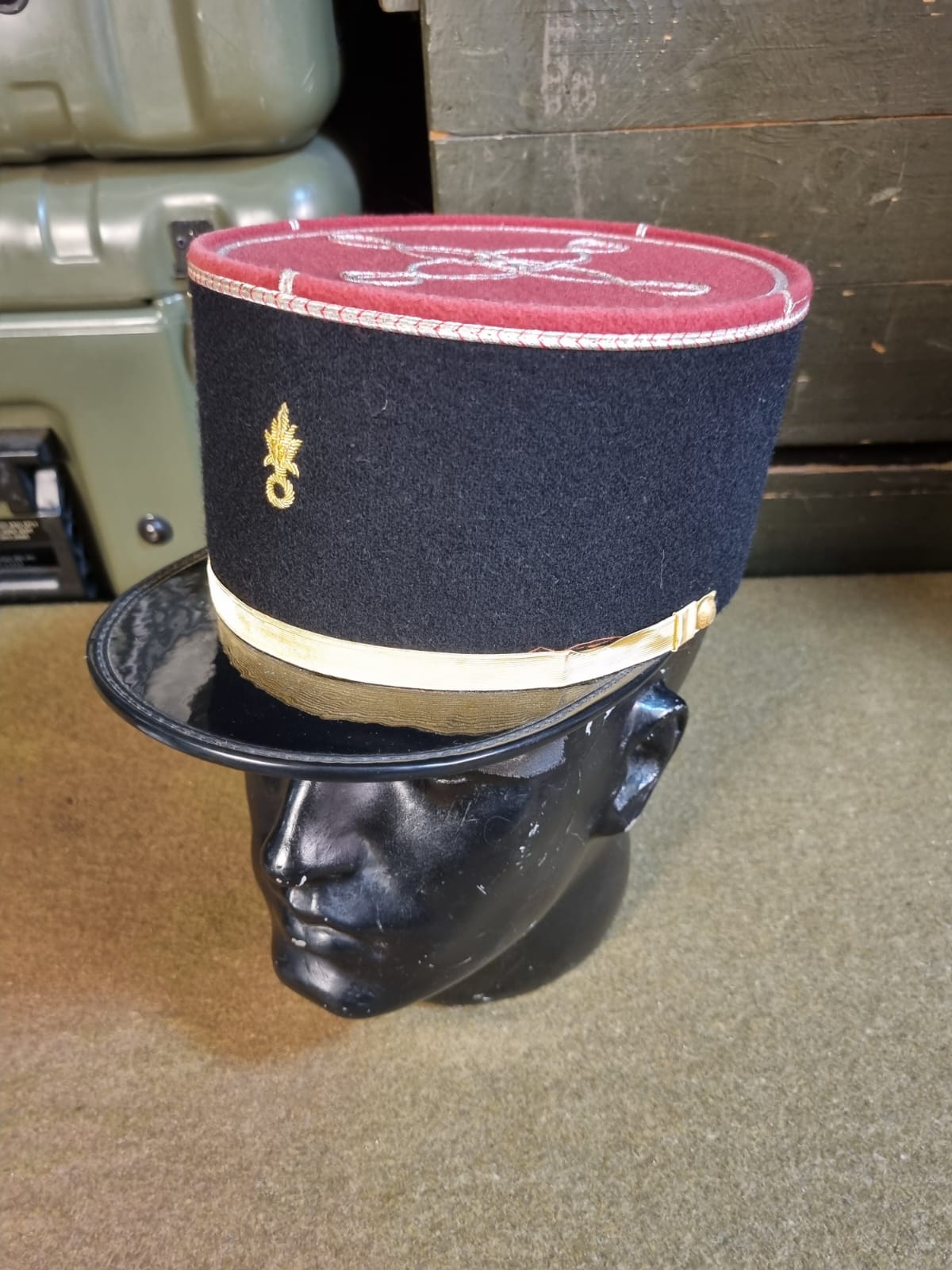 FRA - Kepi Noir Adjutant Infanterie - Imagem 6