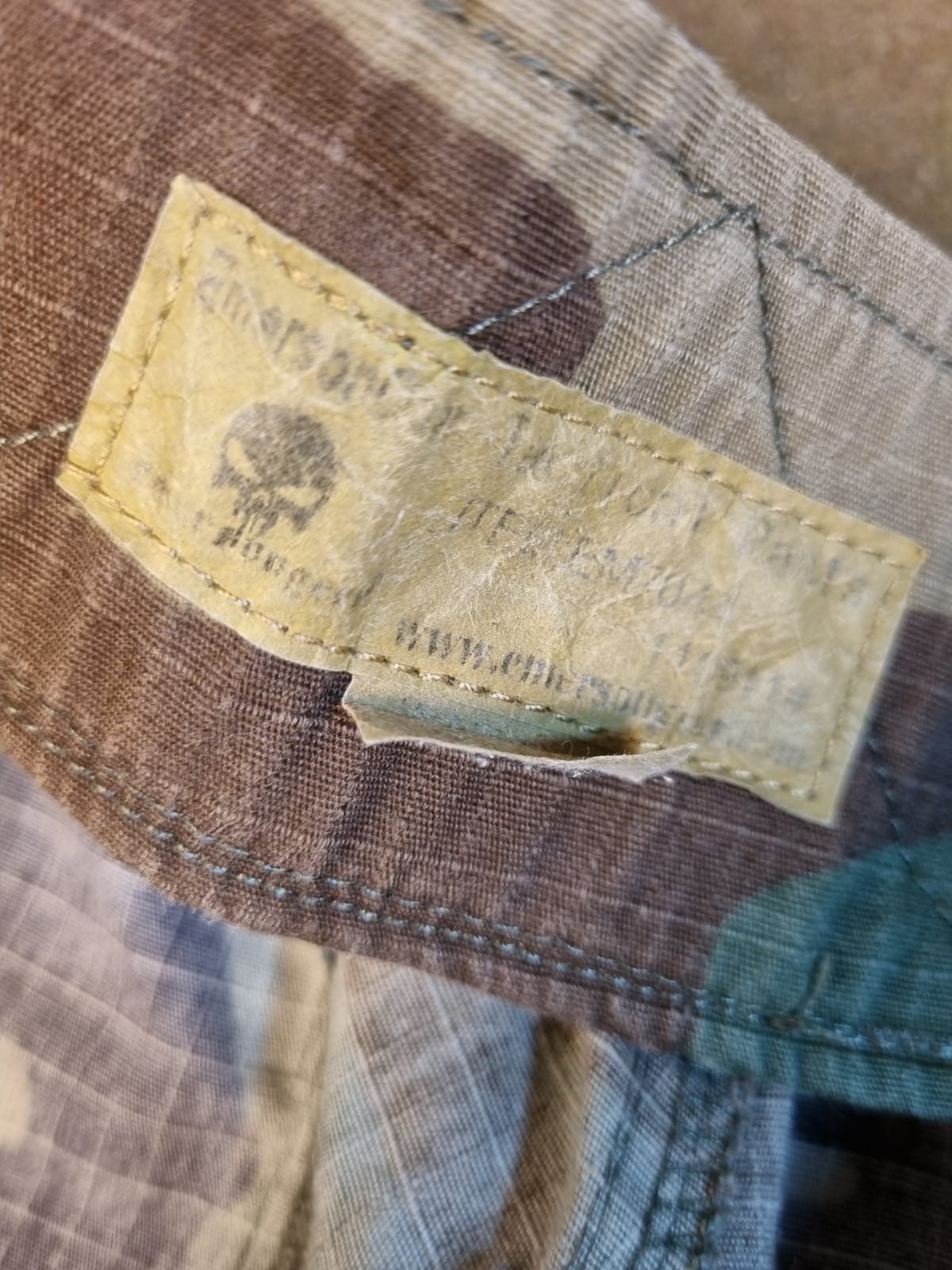CHN CALÇA CRYE PRECISION WOODLAND REPRO - Imagem 4