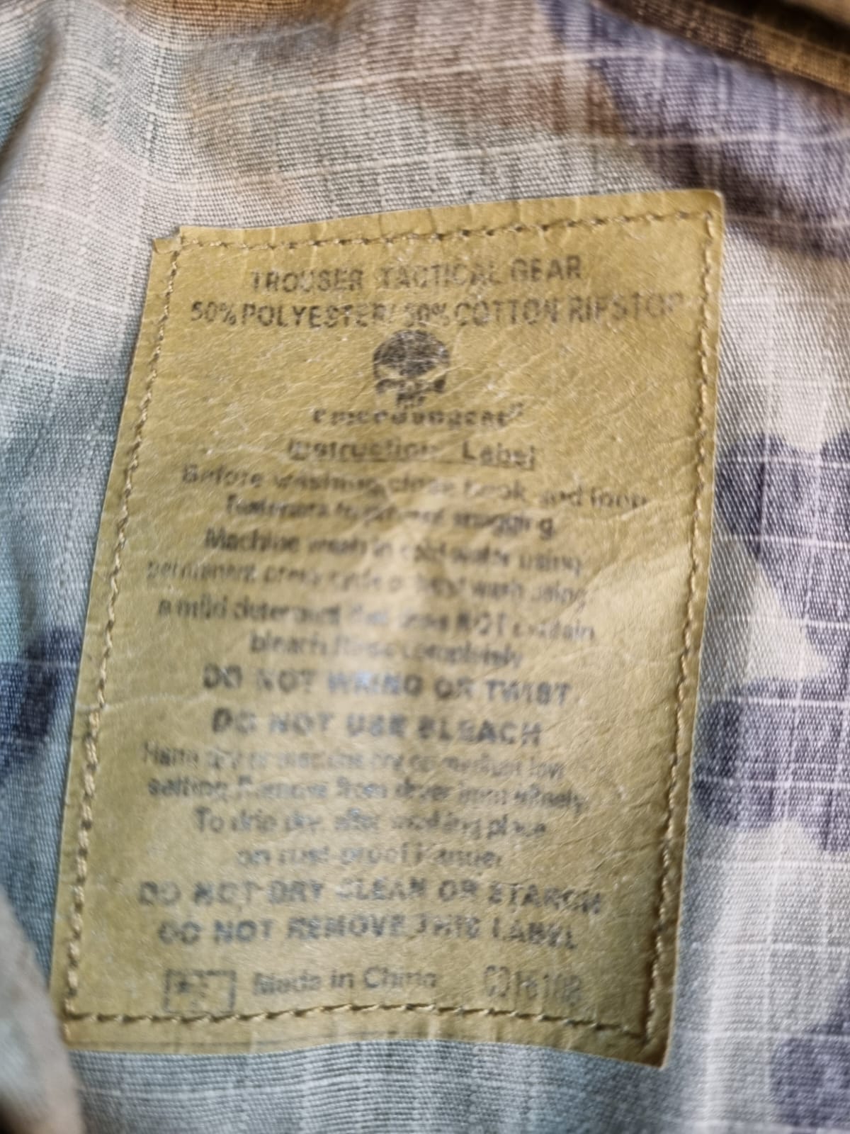 CHN CALÇA CRYE PRECISION WOODLAND REPRO - Imagem 3