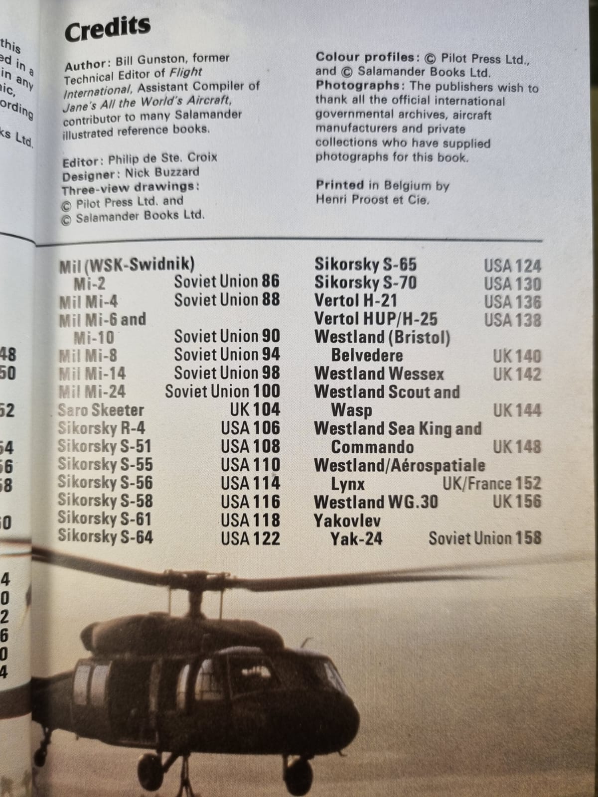 GBR LIVRO MILITARY HELICOPTERS SALAMANDER BOOKS - Imagem 8
