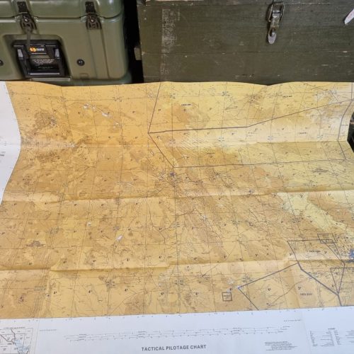 GBR MAPA MILITAR ORIGINAL ARÁBIA SAUDITA